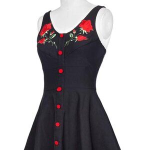 Summer Casual Midi Dress Retro Country